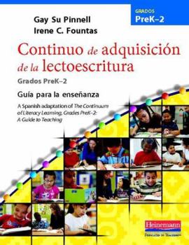Paperback Continuo de Adquisicion de la Lectoescritura: Guia Para La Ensenanza, Prek-2 Book