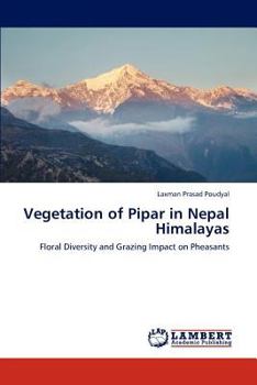 Paperback Vegetation of Pipar in Nepal Himalayas Book