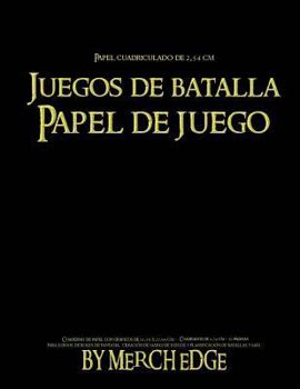 Juegos de Batalla Papel de Juego: Papel de Rejilla de 2,54 Cm Cuaderno de Papel Cuadriculado 21,59 X 27,94 Cm 2,54 Cm Cuadrados 50 P?ginas para Juegos de Roles de Fantas?a, Creaci?n de Mapas de Juegos
