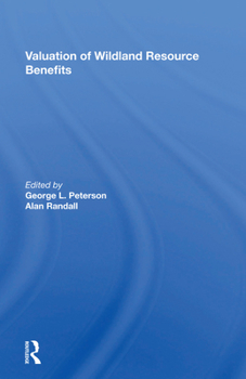 Hardcover Valuation Of Wildland Resource Benefits Book