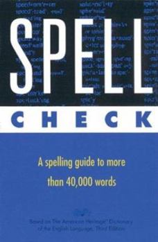 Hardcover Spell Check Book