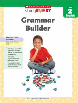Paperback Scholastic Study Smart Grammar Builder Grade 2 Book