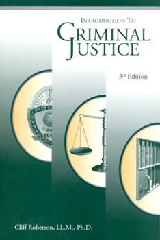 Paperback Introduction to Criminal Justice Book