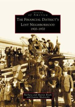 Paperback The Financial District's Lost Neighborhood: 1900-1970 Book