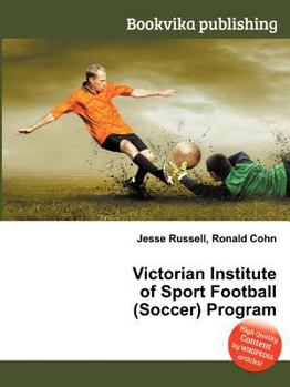 Paperback Victorian Institute of Sport Football (Soccer) Program Book