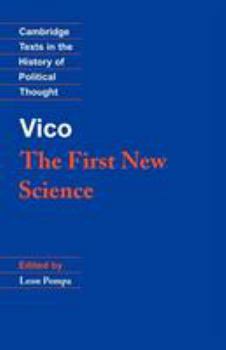 Paperback Vico: The First New Science Book