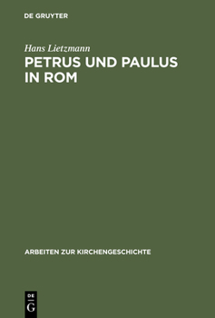 Hardcover Petrus und Paulus in Rom [German] Book