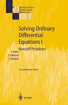 Paperback Solving Ordinary Differential Equations I: Nonstiff Problems Book