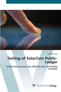 Paperback Testing of SolarCoin Public-Ledger Book