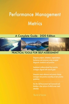 Paperback Performance Management Metrics A Complete Guide - 2020 Edition Book