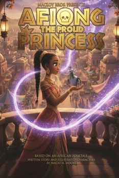 Hardcover Afiong The Proud Princess [Large Print] Book