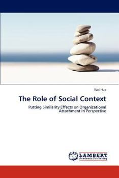 Paperback The Role of Social Context Book