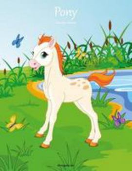 Paperback Pony Libro da Colorare 1 [Italian] Book
