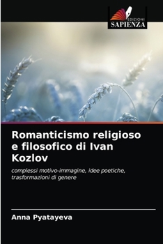 Paperback Romanticismo religioso e filosofico di Ivan Kozlov [Italian] Book