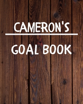 Paperback Thomas's Goal Book: New Year Planner Goal Journal Gift for Thomas / Notebook / Diary / Unique Greeting Card Alternative Book