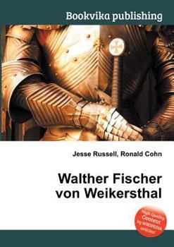 Paperback Walther Fischer Von Weikersthal Book