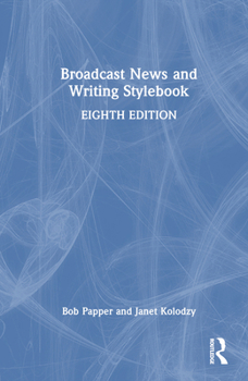 Hardcover Broadcast News and Writing Stylebook Book