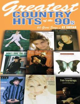 Paperback Greatest Country Hits of the '90s: EZ (Easy) Guitar Book