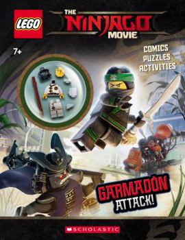 Paperback Garmadon Attack! (Lego Ninjago Movie: Activity Book with Minifigure) [With Lego Minifigure] Book