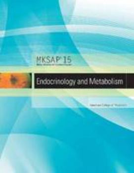 Paperback MKSAP 15 Medical Knowledge Self-assessment Program: Endocrinology and Metabolism [Japanese] Book