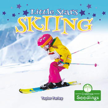 Library Binding Little Stars Skiing Book