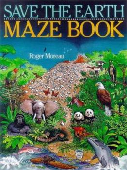 Paperback Save the Earth Maze Book