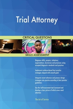 Paperback Trial Attorney Critical Questions Skills Assessment Book