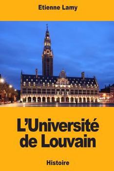 Paperback L'Université de Louvain [French] Book