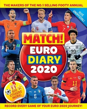 Paperback Match! Euro Sticker Diary 2020 Book