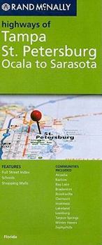 Map Rand McNally Highways of Tampa St. Petersburg: Ocala to Sarasota Book