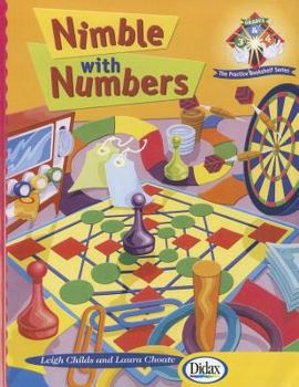 Paperback Nimble with Numbers Gr 3-4 Book