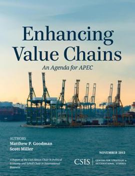 Paperback Enhancing Value Chains: An Agenda for APEC Book