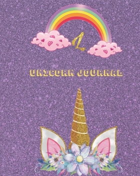 Unicorn Journal L: An activity book for writing and drawing for girls with your favorite character