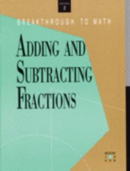 Paperback Adding and Subtracting Fractions: Level Two Book