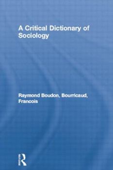 A Critical Dictionary of Sociology