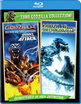 Blu-ray Godzilla Against Mechagodzilla / Godzilla, Mothra, and King Ghidorah: Giant Monsters All-Out Attack Book