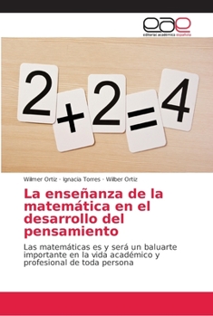 Paperback La enseñanza de la matemática en el desarrollo del pensamiento [Spanish] Book