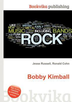 Paperback Bobby Kimball Book