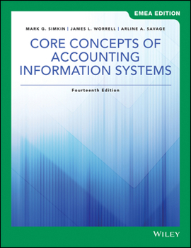 Paperback Core Concepts of Accounting Information Systems, EMEA Edition Book