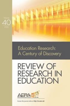 Paperback Review of Research in Education: Education Research and Its Second Century Book