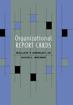 Hardcover Organizational Report Cards Book