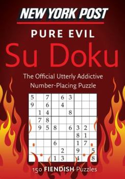 Paperback New York Post Pure Evil Su Doku Book