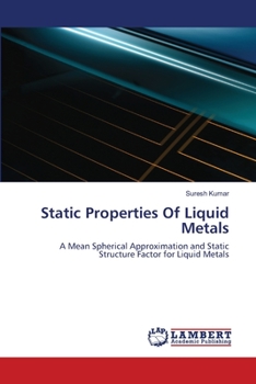 Paperback Static Properties Of Liquid Metals Book