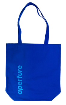 Misc. Aperture Blue Tote Bag Book