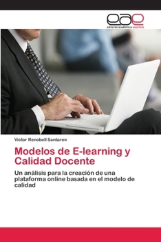 Paperback Modelos de E-learning y Calidad Docente [Spanish] Book