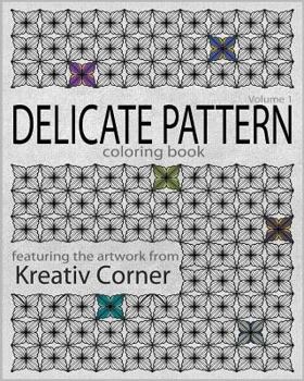 Paperback Delicate Pattern: Coloring Book