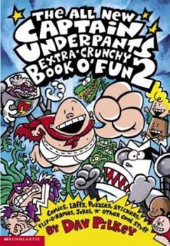 Mass Market Paperback The All New Captain Underpants Extra-Crunchy Book O' Fun 2 Book