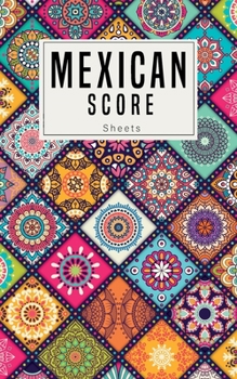 Mexican Score Sheets: Small size  Good for family fun Mexican Train Dominoes Game  large size pads were great. size 5x8 inch