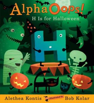 Hardcover Alphaoops: H Is for Halloween Book