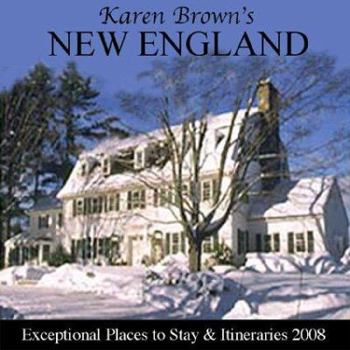 Paperback Karen Brown's New England: Exceptional Places to Stay & Iteneraries Book